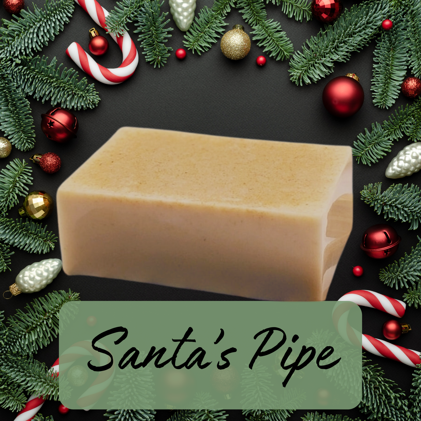 Santa's Pipe Soap Bar