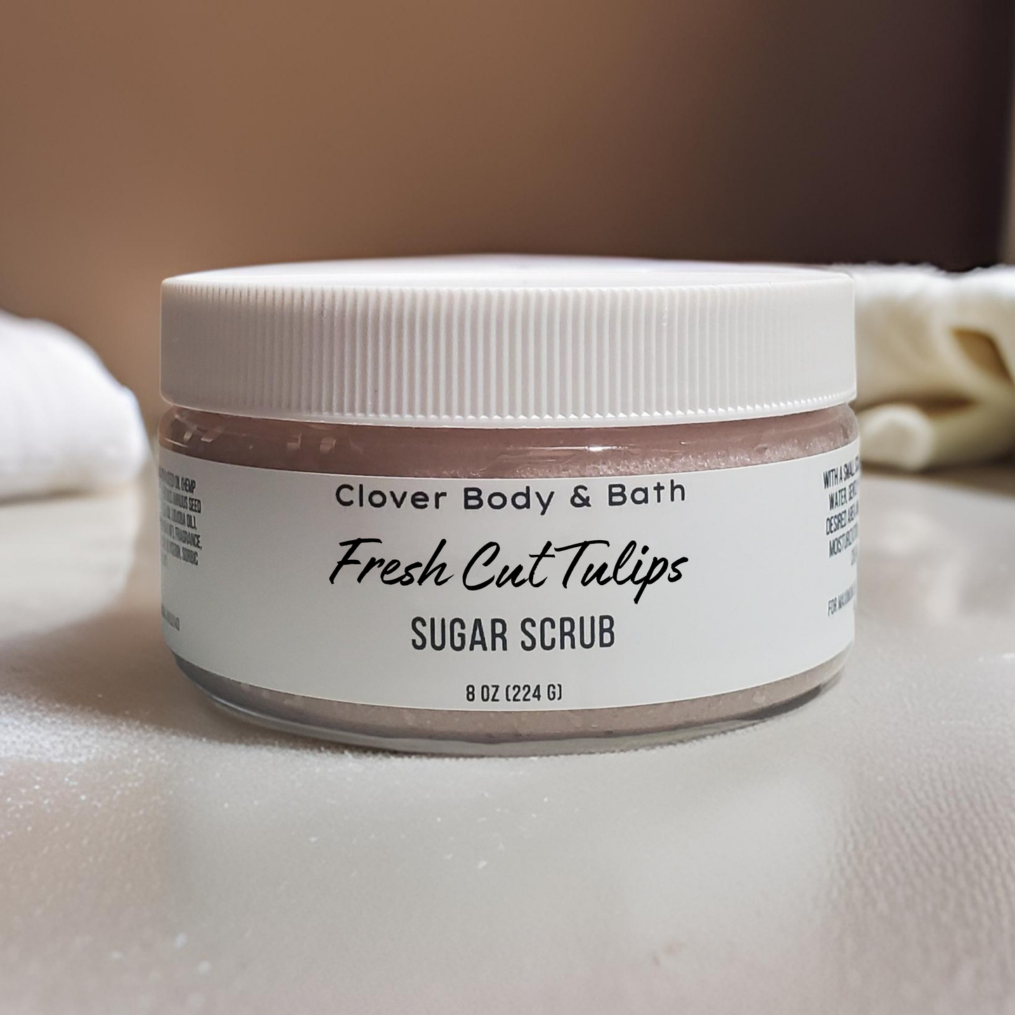 Fresh Cut Tulips Sugar Scrub