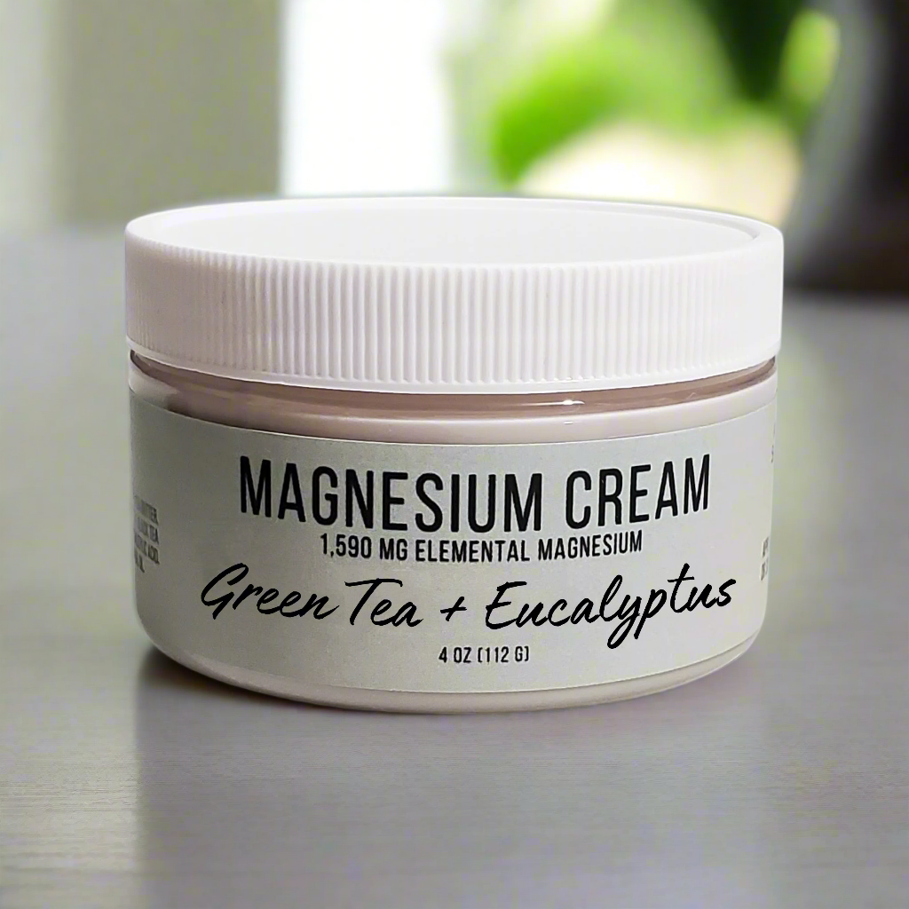 Green Tea + Eucalyptus Magnesium Cream