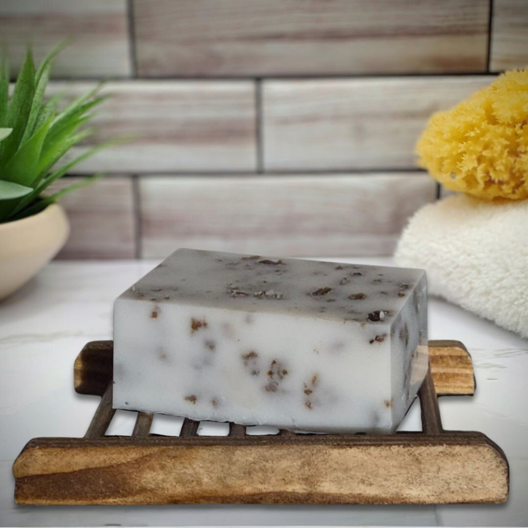 Unscented African Black Soap Bar