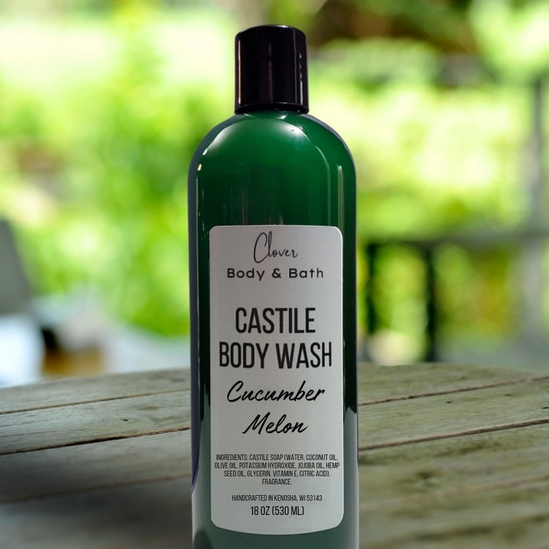 Cucumber Melon Castile Body Wash