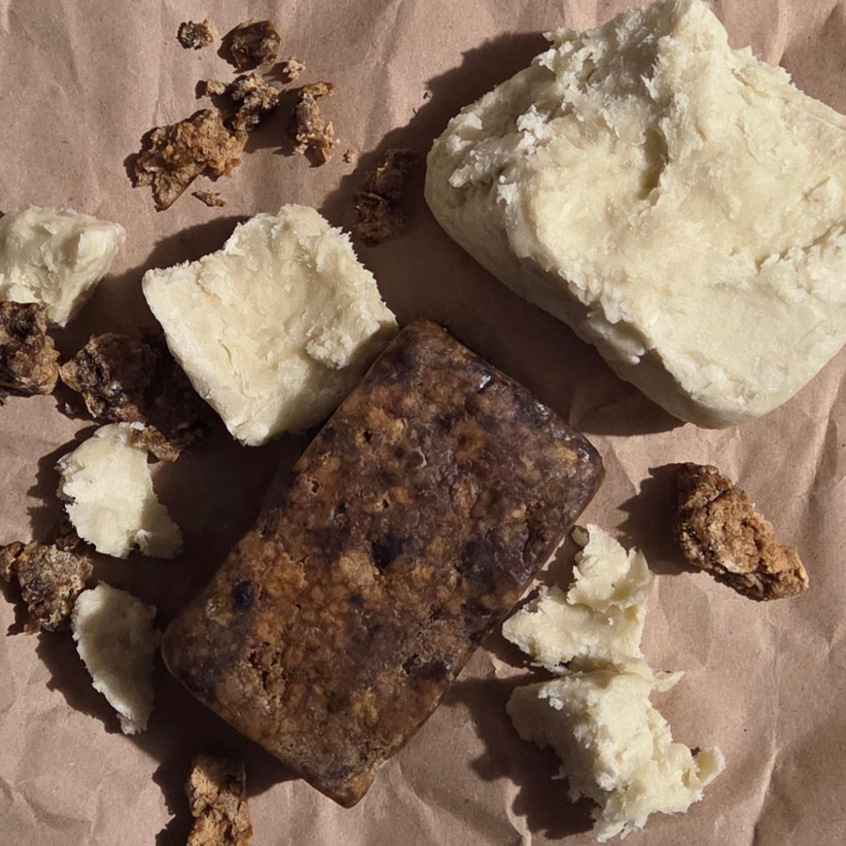 Coconut Cake African Black Soap Bar