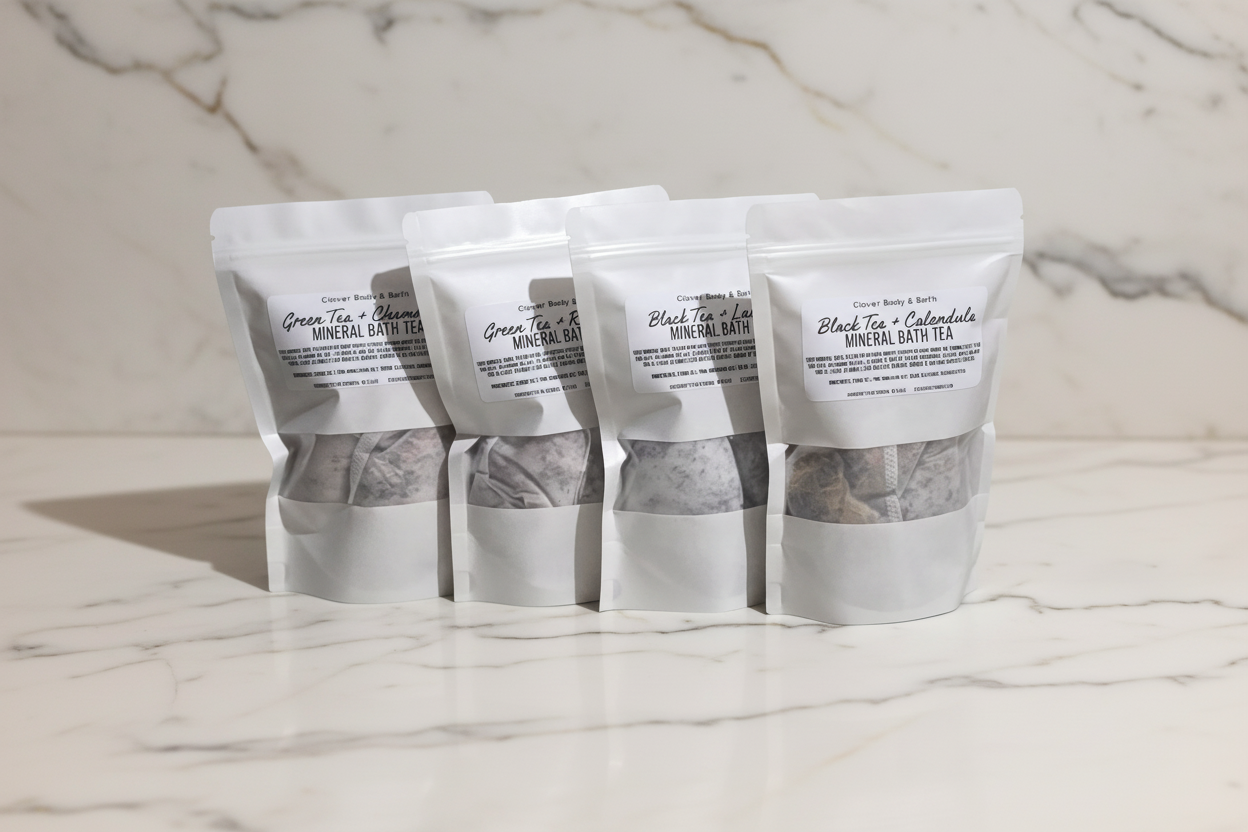 Boty Tea Mineral Bath Teas – Clover Body & Bath