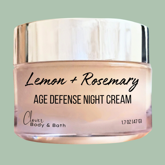 Lemon + Rosemary Age Defense Night Cream