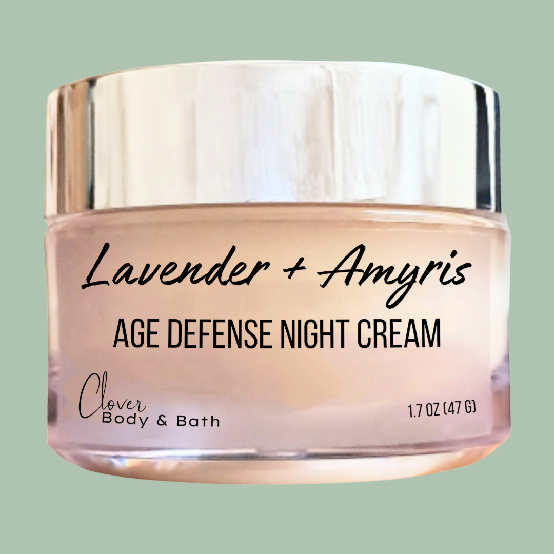 Lavender + Amyris Age Defense Night Cream