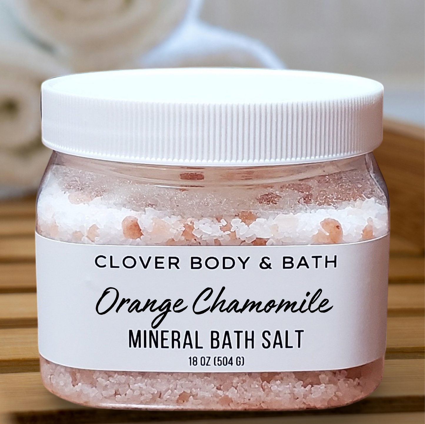 Orange Chamomile Mineral Bath Salt