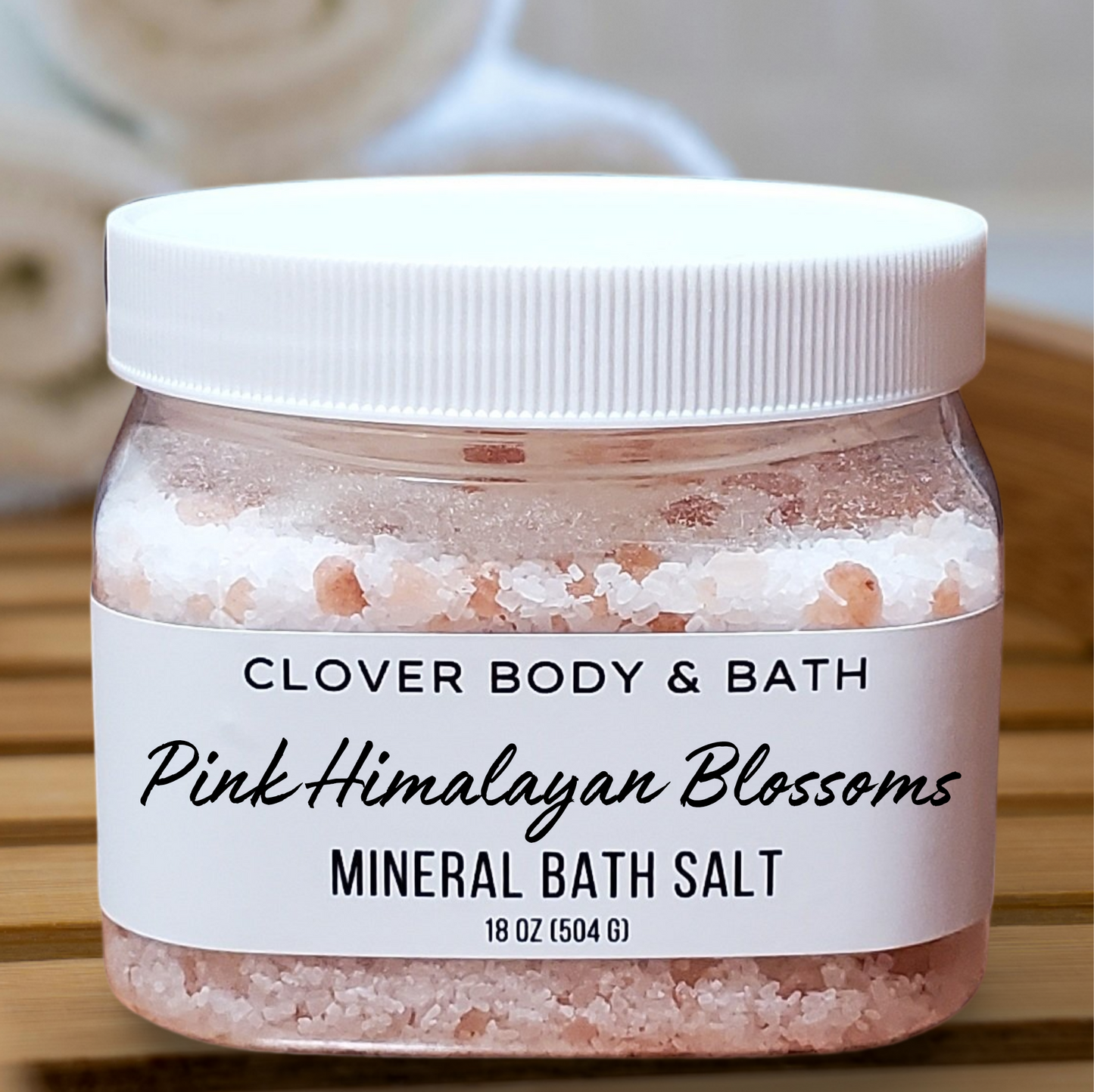 Pink Himalayan Blossoms Mineral Bath Salt