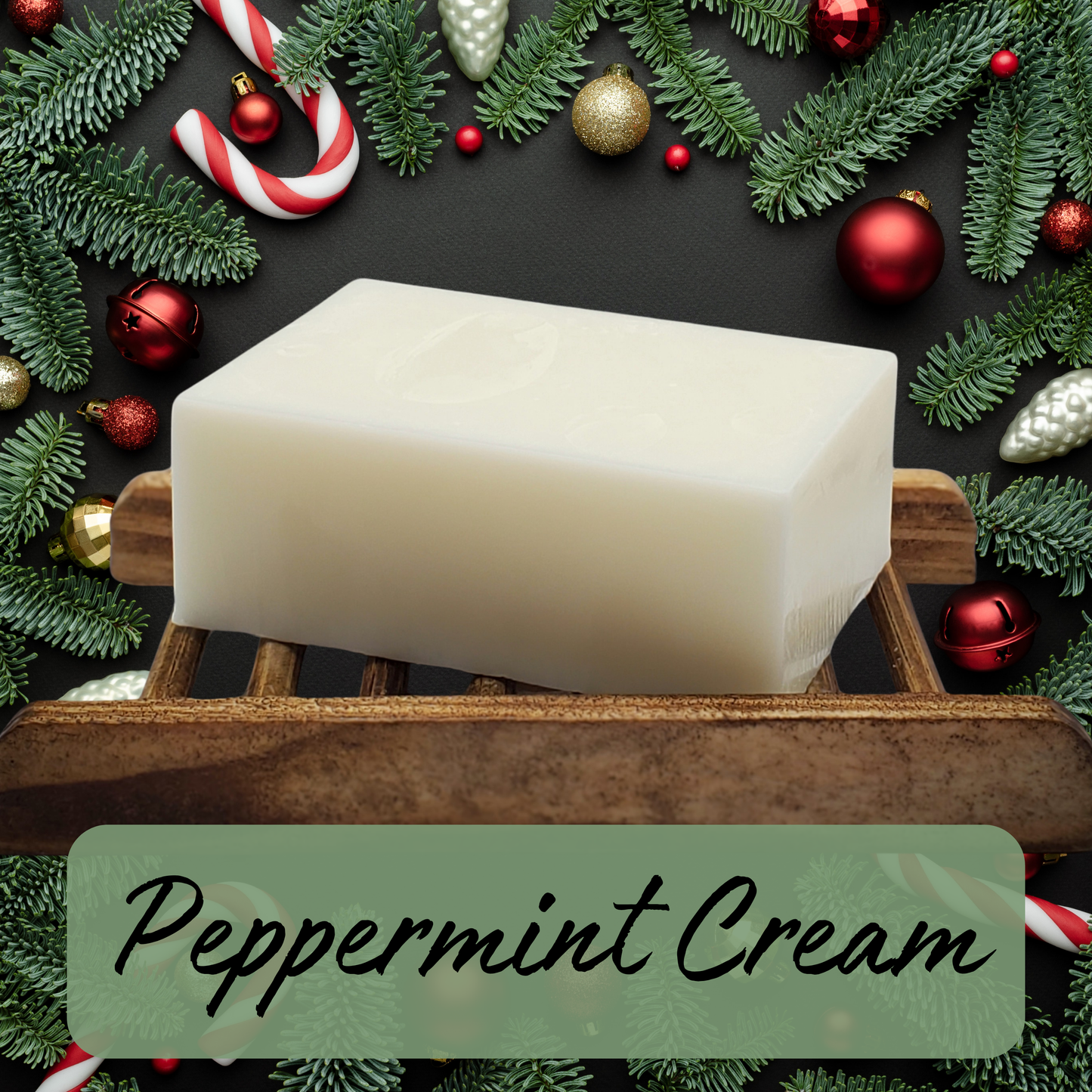 Peppermint Cream Soap Bar