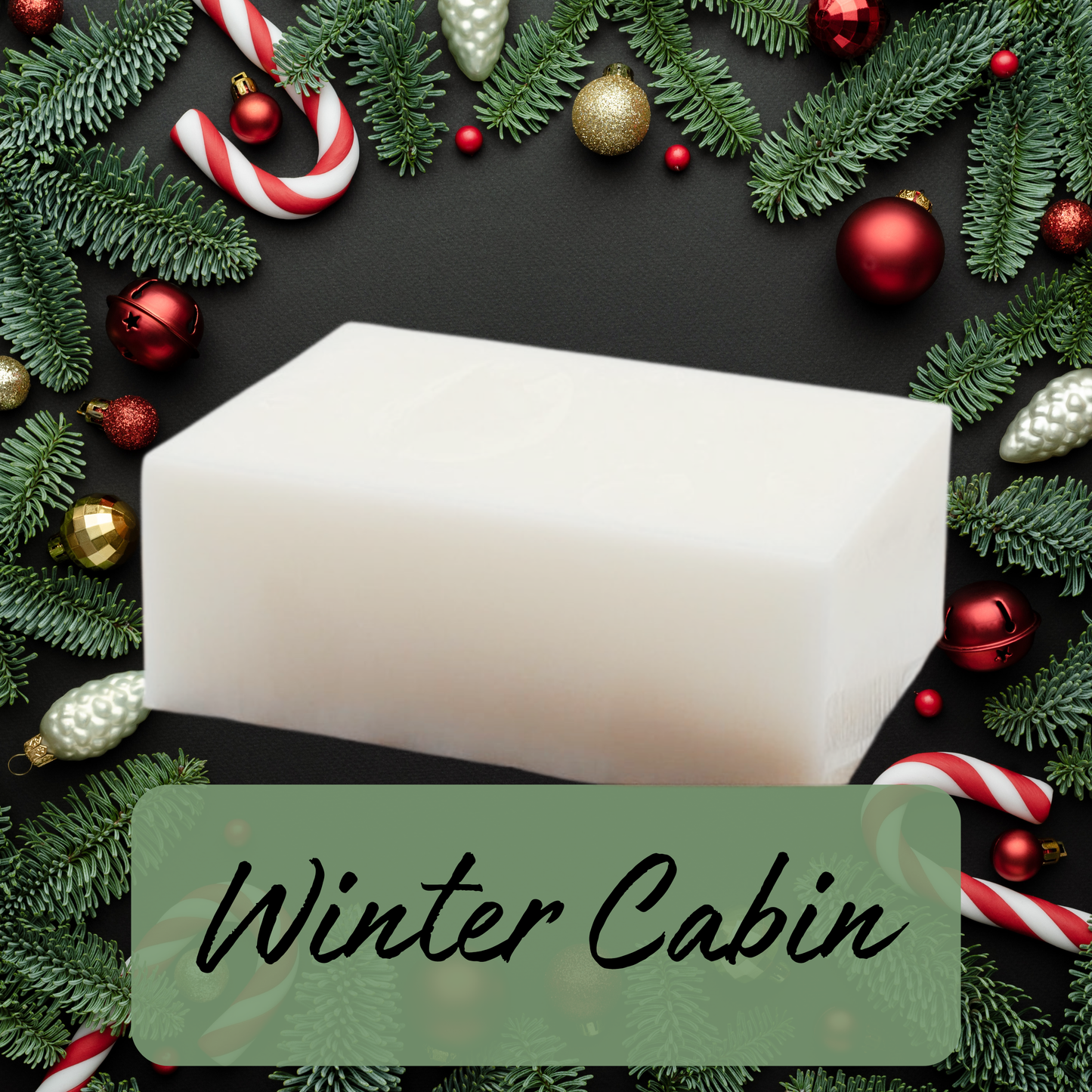 Winter Cabin Soap Bar