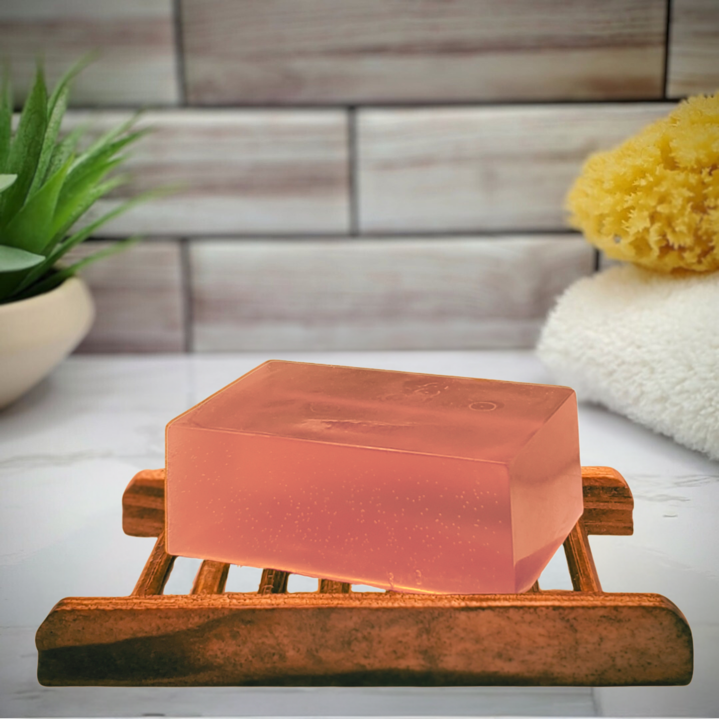 Grapefruit Rhubarb Soap Bar