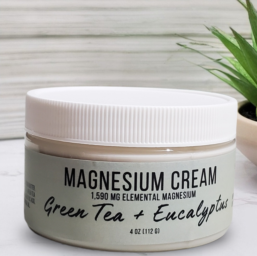 Green Tea + Eucalyptus Magnesium Cream