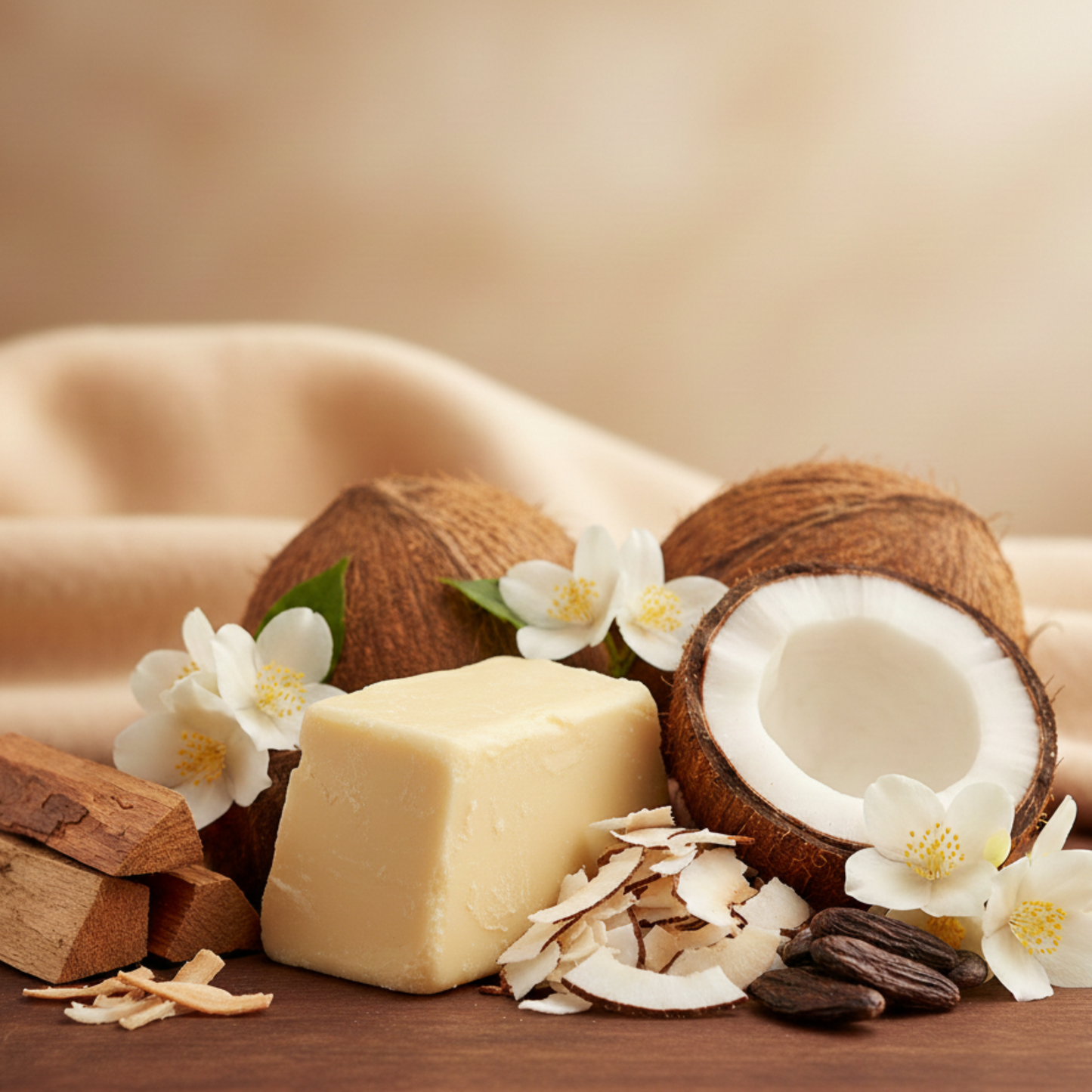 Cocoa Butter Cashmere African Black Soap Bar