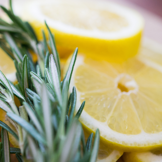 Lemon Rosemary Sugar Scrub