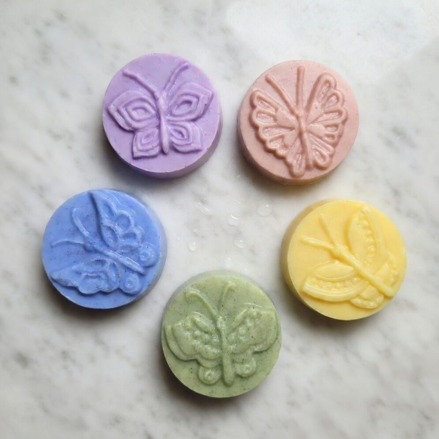 Spring Butterfly Mini Soap Set