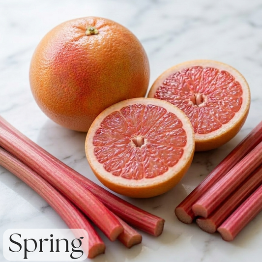 Grapefruit Rhubarb Soap Bar