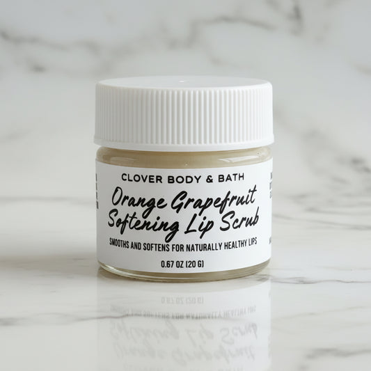 Orange Grapefruit Softening Lip Scrub