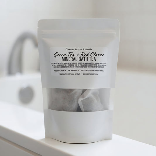 Green Tea & Red Clover Mineral Bath Tea