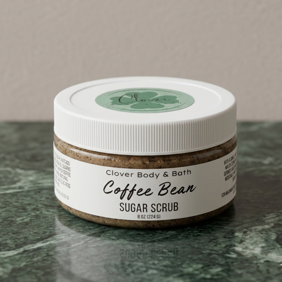 Coffee Bean Sugar Scrub