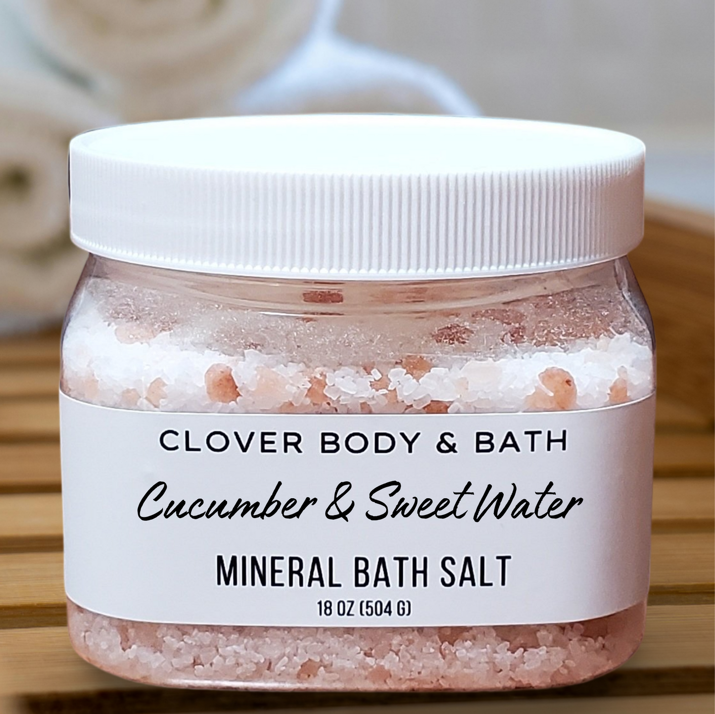Cucumber & Sweet Water Mineral Bath Salt