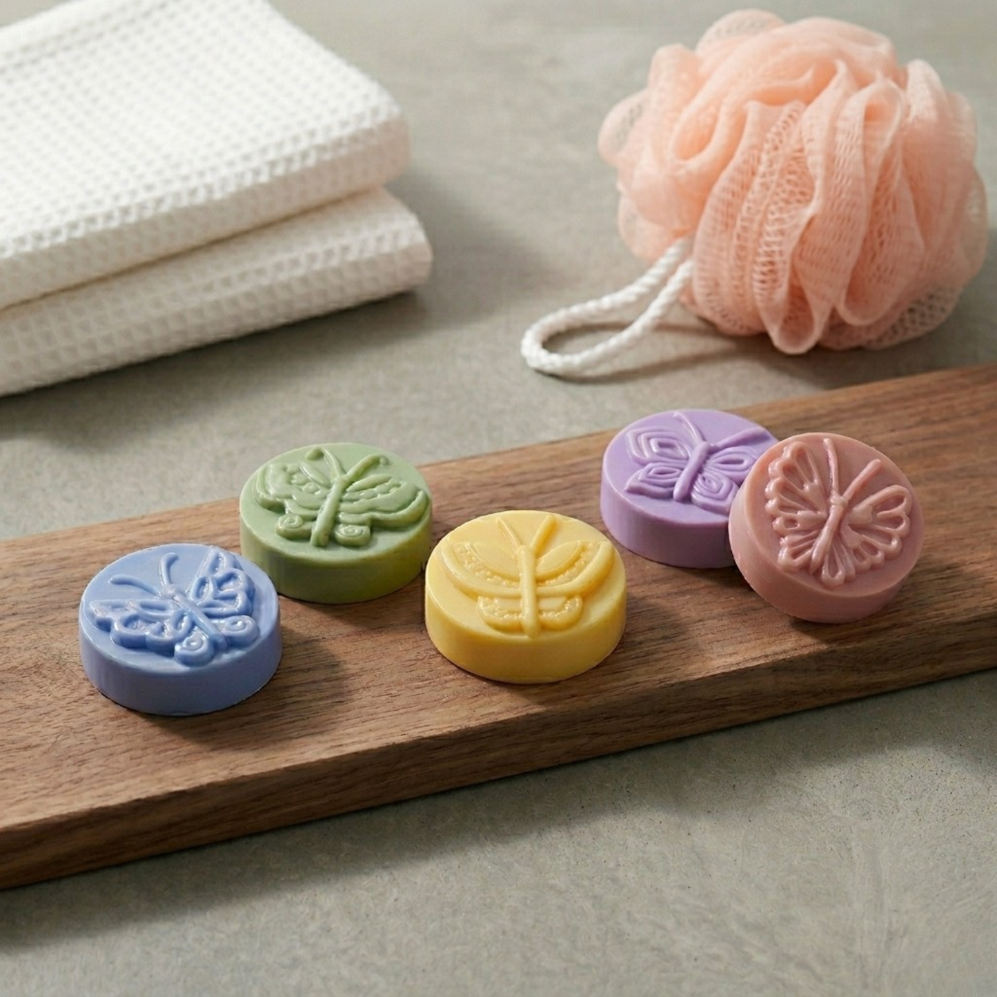 Spring Butterfly Mini Soap Set