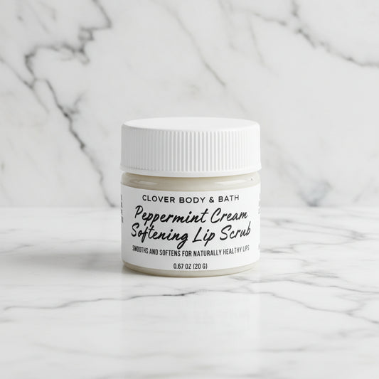 Peppermint Cream Softening Lip Scrub