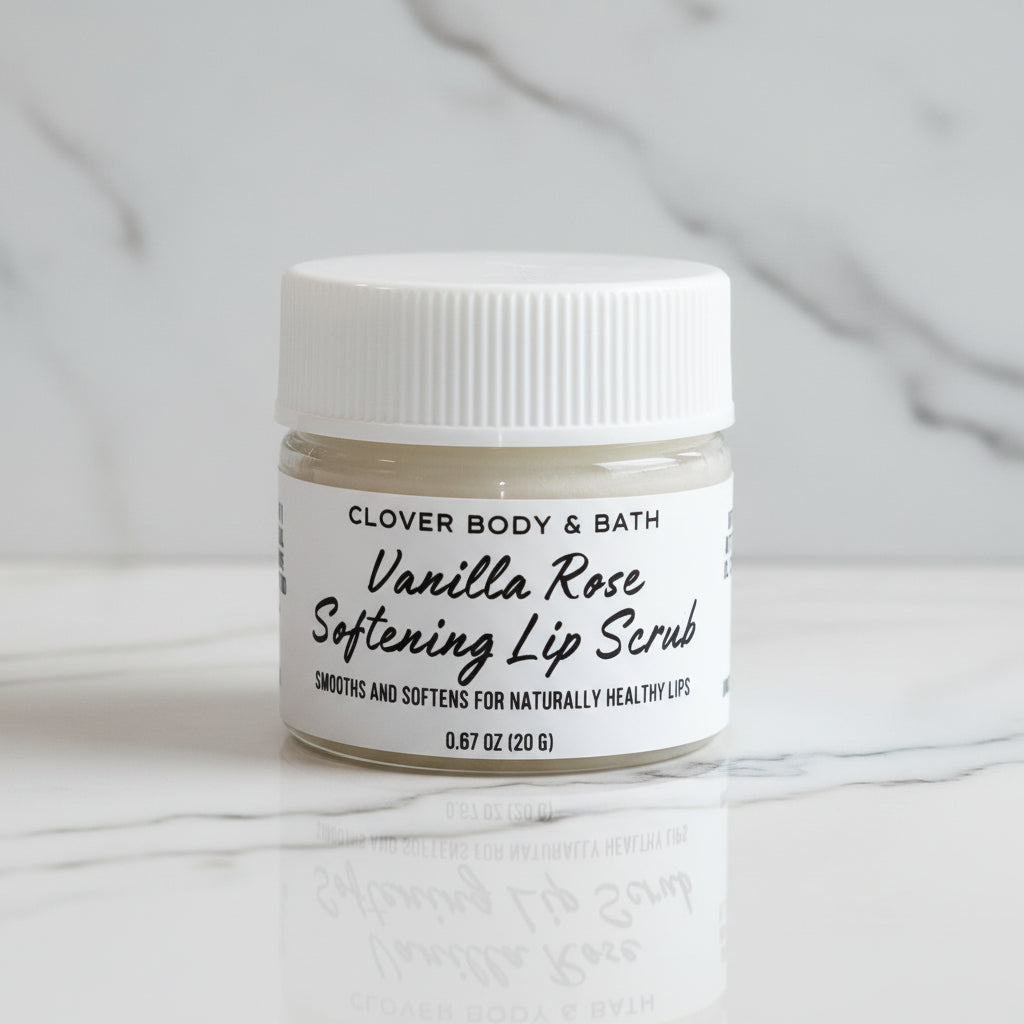 Vanilla Rose Softening Lip Scrub