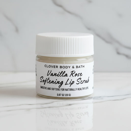 Vanilla Rose Softening Lip Scrub